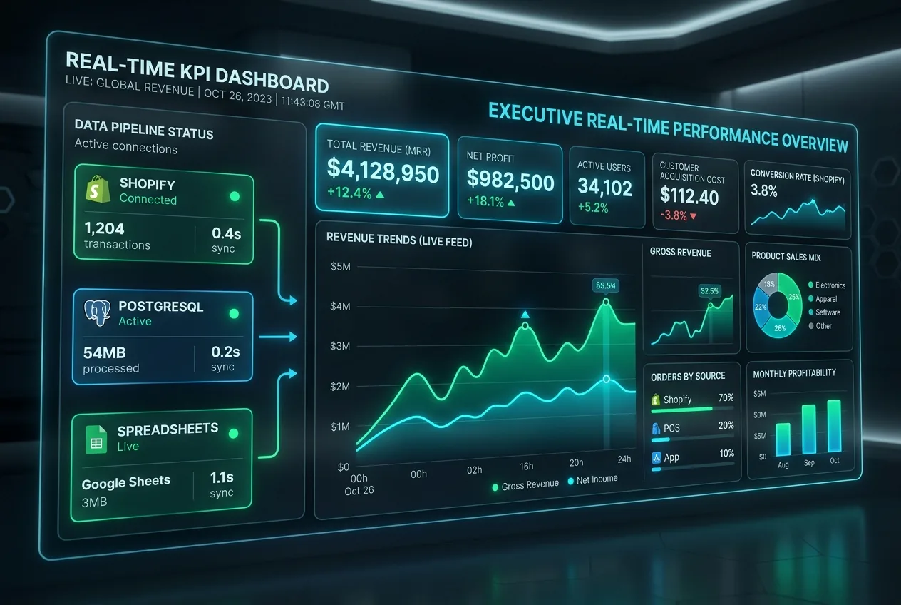 Data Pipeline & Dashboards